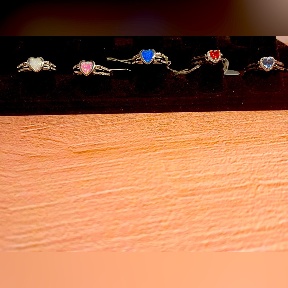 Two-Sided Rings, Silver 925